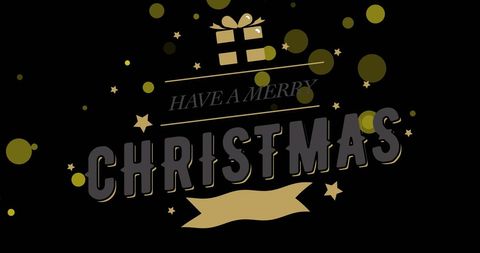 Christmas Greeting with Festive Decoration Elements - Download Free Stock Images Pikwizard.com