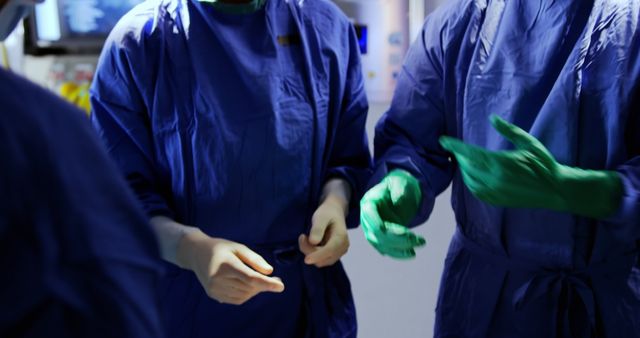 Surgeons Preparing for Operation in Surgical Room - Download Free Stock Images Pikwizard.com