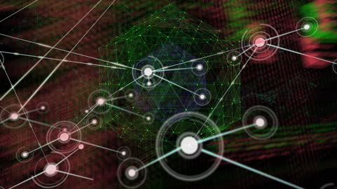 Digital Network Connections on Data Processing Interface