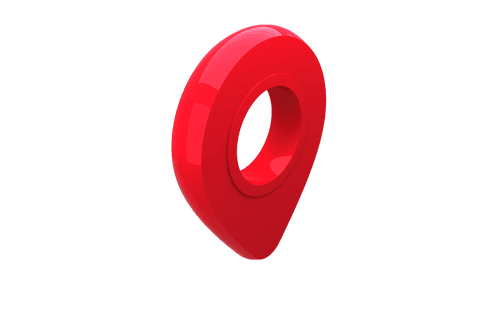 transparent red matte navigation pointer close-up - Download Free Stock Videos Pikwizard.com