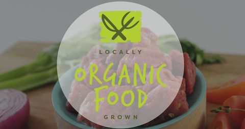 Locally grown organic produce assortment in rustic kitchen