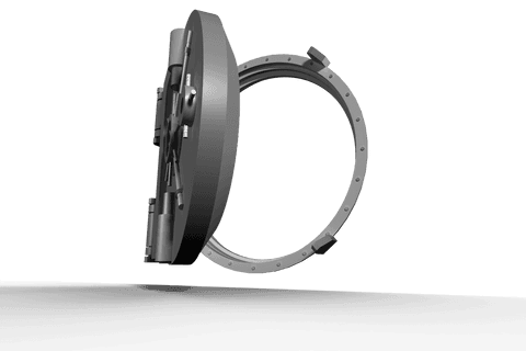open vault door on transparent background illustration - Download Free Stock Videos Pikwizard.com