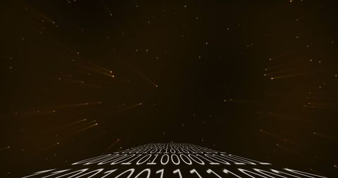 visualizing a digital landscape, this image conveys futuristic themes of data processing and information technology, ideal for representing coding projects, digital products, or technology-related marketing materials.