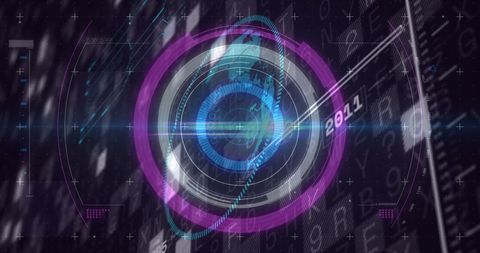 Abstract Technology Interface Displaying Financial Data Processing - Download Free Stock Images Pikwizard.com