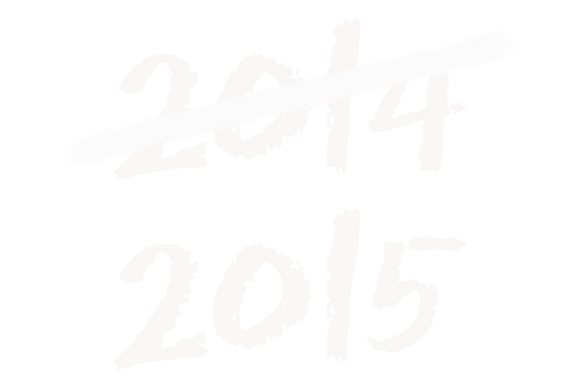 Handwritten 2015 Crossed Out 2014 on Transparent Background - Download Free Stock Videos Pikwizard.com