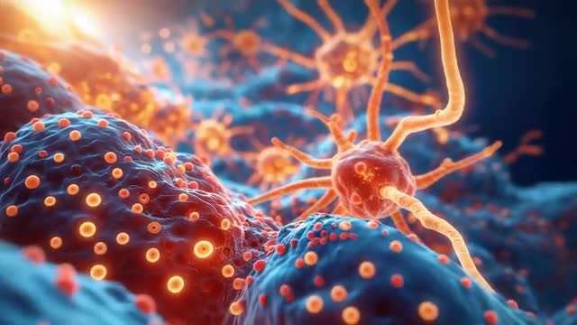 Neuron-Like Cells with Dendrites Near Sun-Like Glow in Biotechnological Environment