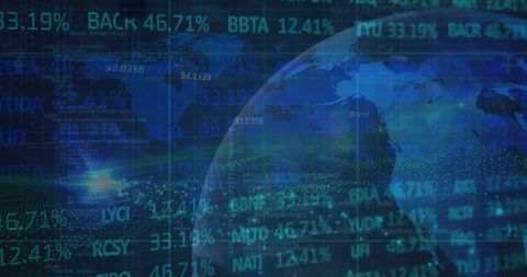 Global Finance and Stock Market Data Innovation - Download Free Stock Images Pikwizard.com