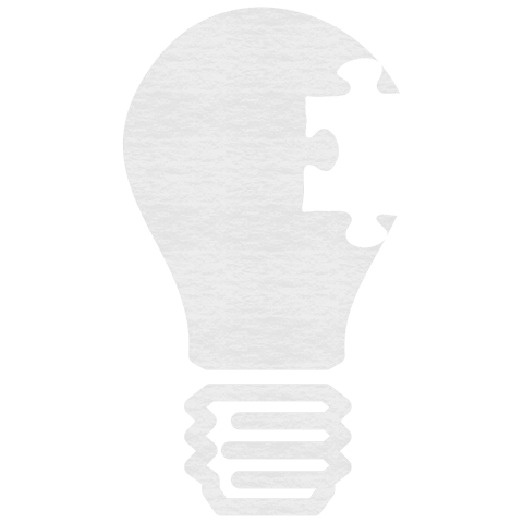 white lightbulb with puzzle piece on transparent background - Download Free Stock Videos Pikwizard.com