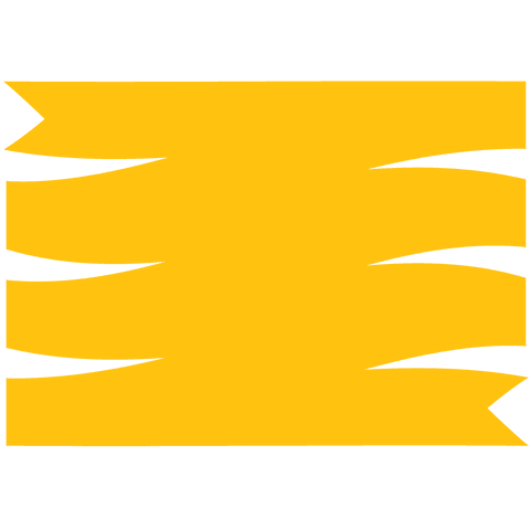 Yellow Long Ribbon Banner on Transparent Background - Download Free Stock Videos Pikwizard.com