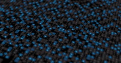 Abstract Numerical Data with Moving Dots - Download Free Stock Images Pikwizard.com