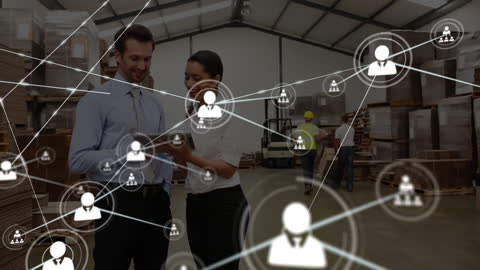 Digital Network Interface in Modern Warehouse Environment