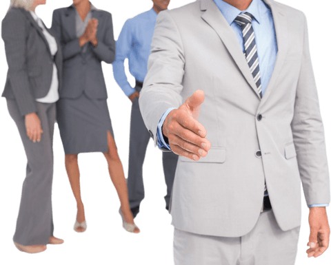 transparent business professionals greeting with handshake - Download Free Stock Videos Pikwizard.com