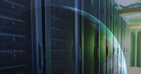 Modern data center with global connectivity overlay