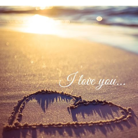 heart in sand at sunset symbolizing romance and intimacy - Download Free Stock Templates Pikwizard.com