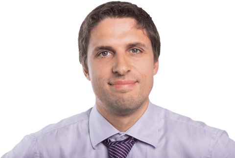 confident businessman with elegant purple tie transparent background - Download Free Stock Videos Pikwizard.com