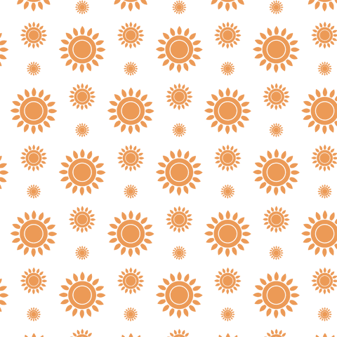 seamless transparent pattern with orange sun shapes - Download Free Stock Videos Pikwizard.com