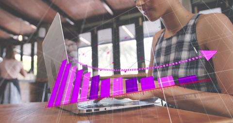 Business Data Technology with Graph Overlays in Cafe Setting