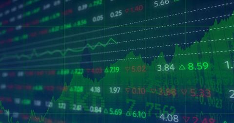 Navigating Stock Market Trends through Digital Analytics - Download Free Stock Images Pikwizard.com