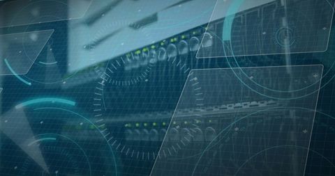Futuristic Global Digital Network Interface Overlay - Download Free Stock Images Pikwizard.com