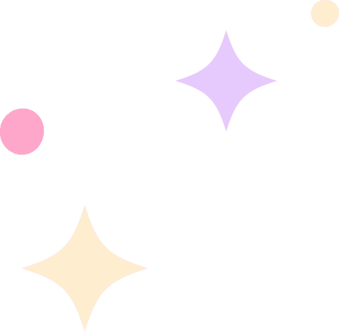 transparent background with pastel stars and circles - Download Free Stock Videos Pikwizard.com