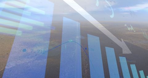 Data visualization and analytics over scenic landscape