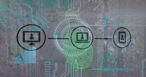 Digital Communication and Security Interface Concept