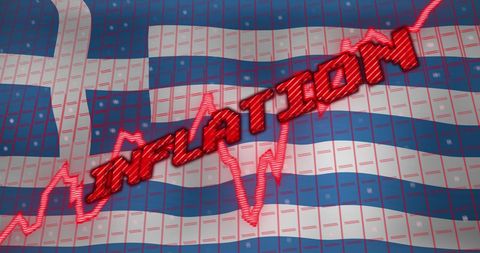 Greek Economy and Inflation Analysis Visualization