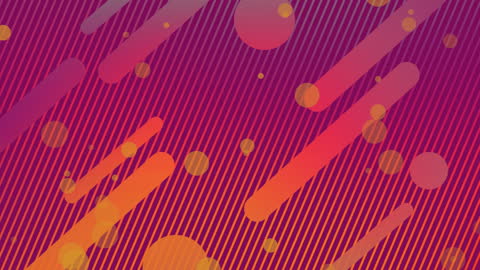 Vibrant Gradient Abstract Background with Dynamic Shapes