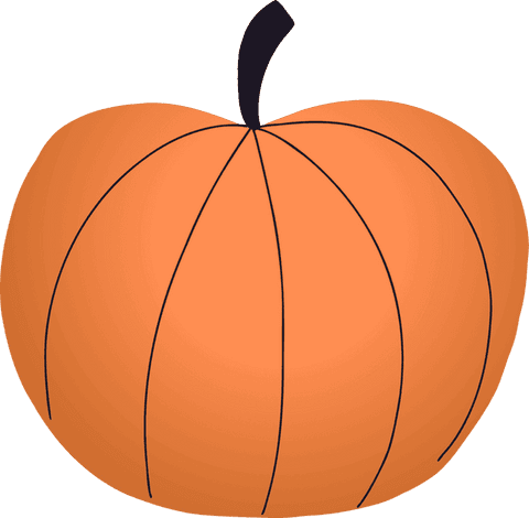 3d render stylized pumpkin with transparent background - Download Free Stock Videos Pikwizard.com