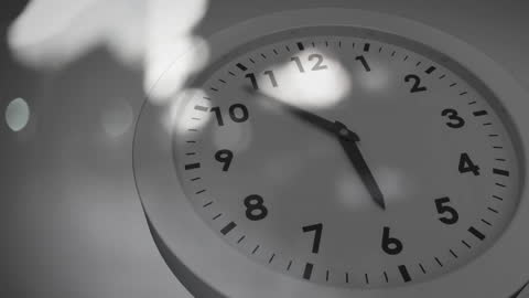 Animating Clock Network with Urban Lights Concept