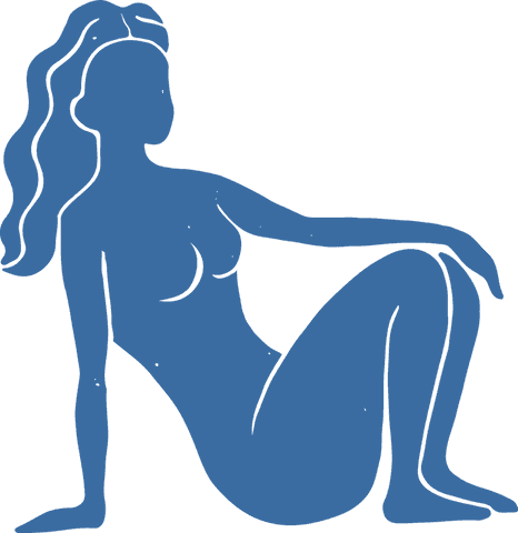 Elegant Female Silhouette in Relaxed Pose on Transparent Background - Download Free Stock Videos Pikwizard.com