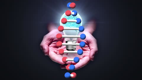 Innovative Connection Between DNA and Technology Through Light Bulb