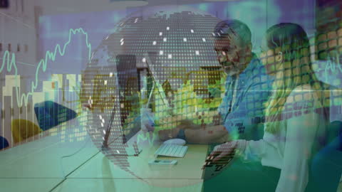 Financial Data Analysis with Global Business Overlay