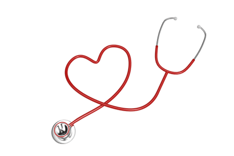 transparent heart-shaped stethoscope conveying care and health - Download Free Stock Videos Pikwizard.com