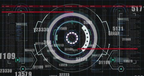 Futuristic Digital Interface with Data Analytics and Technology - Download Free Stock Images Pikwizard.com