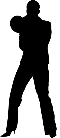 silhouette of woman business professional on transparent background - Download Free Stock Videos Pikwizard.com
