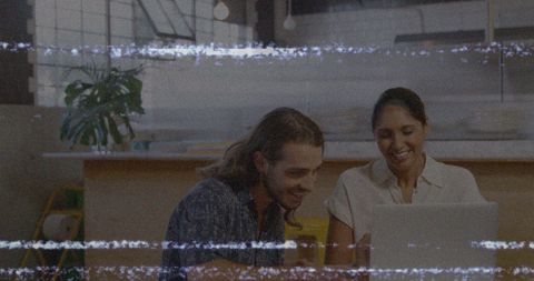 Digital Glitch Affecting Office Colleagues Collaboration