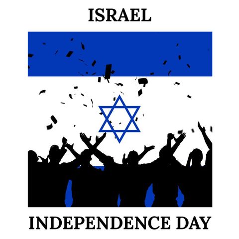 israel independence day celebration with cheerful crowd - Download Free Stock Templates Pikwizard.com