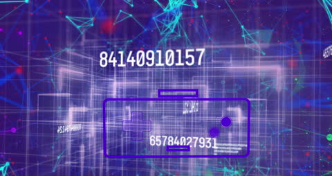 Digital Animation of Data Processing Connections