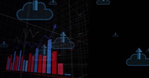 Data Analytics Visualization with Cloud Technology - Download Free Stock Images Pikwizard.com