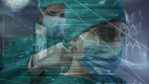 Surgeons in High-Tech Medical Environment with Network Overlays