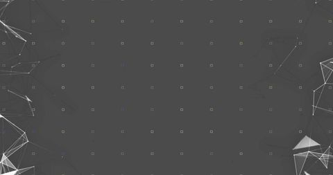 Futuristic digital network with geometric mesh