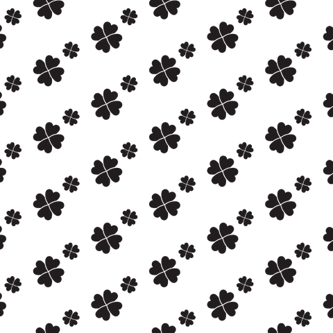 black clover pattern on transparent background for stylish designs - Download Free Stock Videos Pikwizard.com