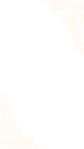 Vintage lace ornament with intricate flourish on transparent background