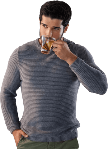confident young man drinking lemon tea with transparent background - Download Free Stock Videos Pikwizard.com