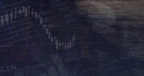 Abstract: Financial Data Graphs Merging with Urban Scene
