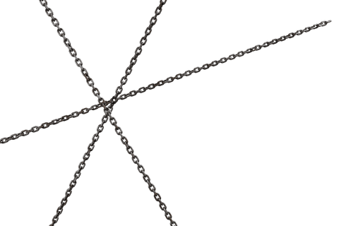 Transparent Overlapping Metal Chains in Geometric Formation - Download Free Stock Videos Pikwizard.com