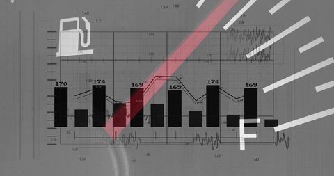 Abstract Visualization of Fuel Economy and Data Analysis - Download Free Stock Images Pikwizard.com