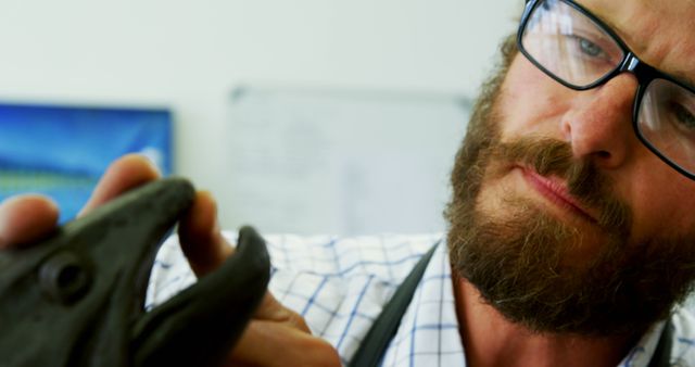 Veterinarian Examining a Small Aquatic Animal with Care - Download Free Stock Images Pikwizard.com