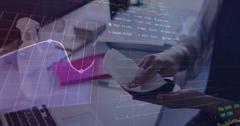 Financial Data Visualization Merging with Tech Activity